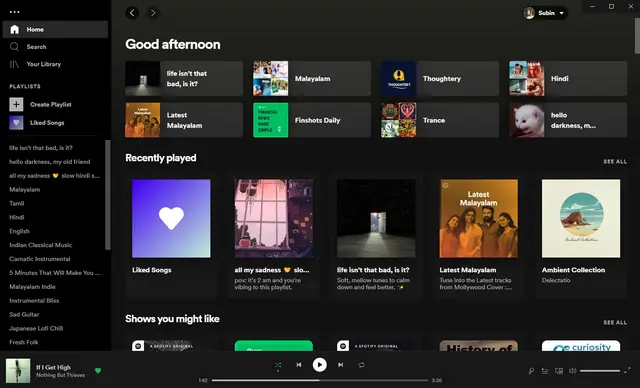 Spotify AI DJ on PC